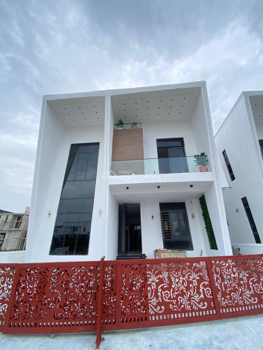Luxury 5 Bedroom Fully Detached Duplex with Bq and Swimming Pool, Chevron Tollgate, Lekki, Lagos, Detached Duplex for Sale