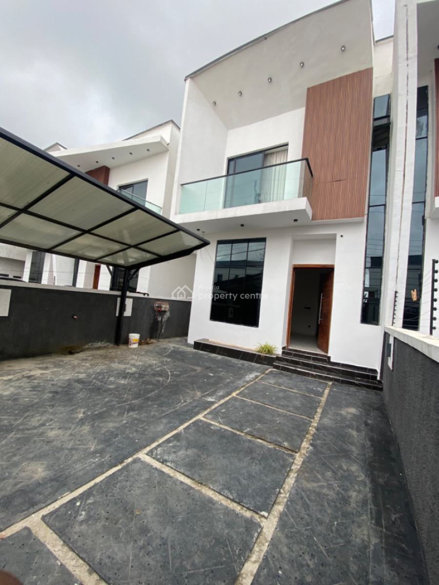 Bran New 4 Bedrooms Semi Detached Duplex with Bq, Ikota, Lekki, Lagos, Semi-detached Duplex for Rent