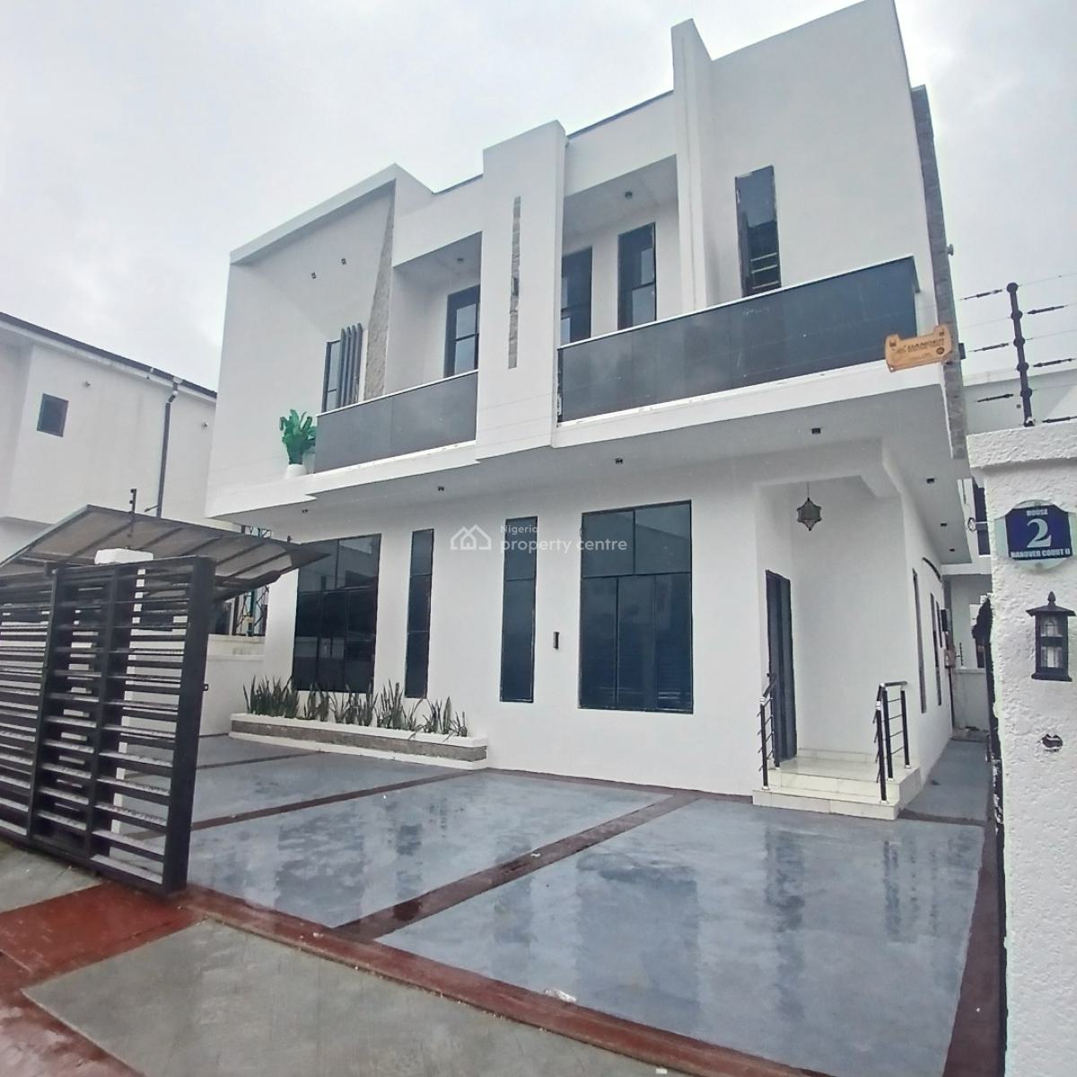 Very Spacious 4 Bedroom Detached Duplex with Bq, Chevron Toll Gate, Orchid Road, Lekki, Lagos, Detached Duplex for Sale