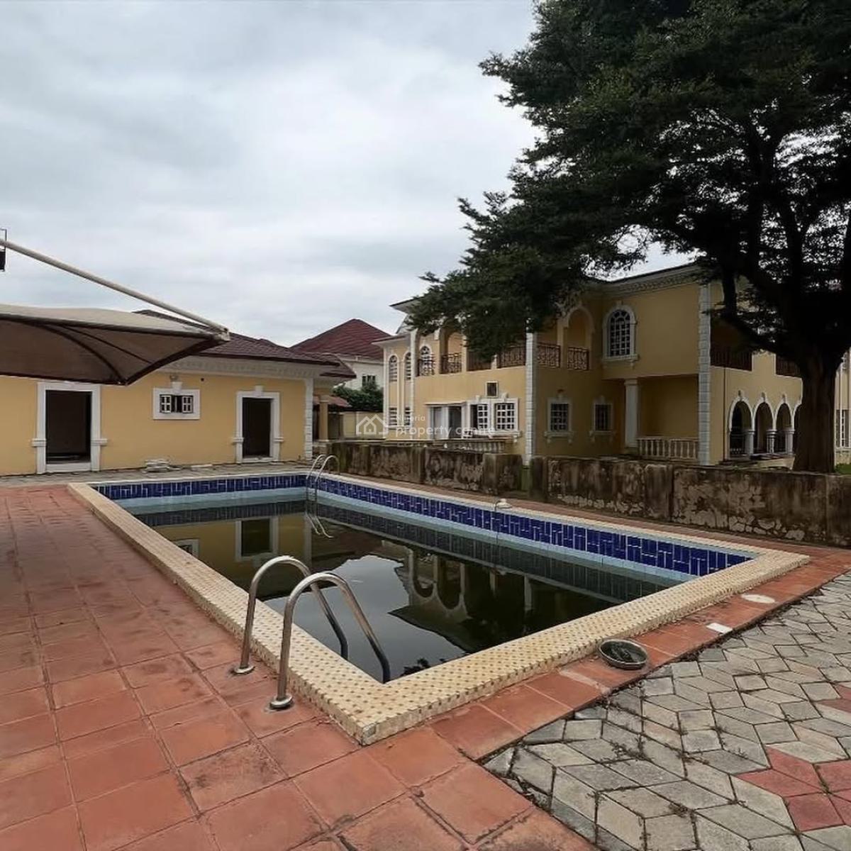 Massive 7 Bedroom Detached Duplex 3 Rooms Bq and 2 Bedroom Guest Chalet, Jabi, Abuja, Detached Duplex for Sale