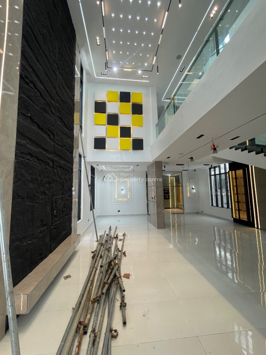 Beautifully Designed 6 Bedroom Fully Detached Duplex with Cinema &pool, Chevron, Lekki, Lagos, Detached Duplex for Sale
