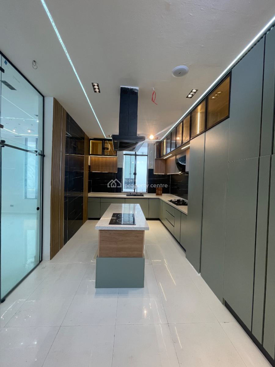 Beautifully Designed 6 Bedroom Fully Detached Duplex with Cinema &pool, Chevron, Lekki, Lagos, Detached Duplex for Sale