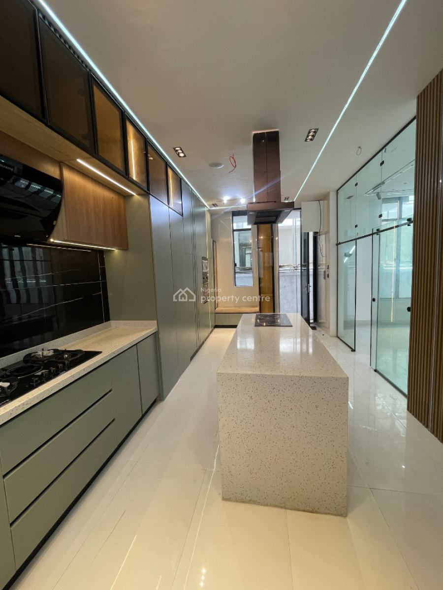 Beautifully Designed 6 Bedroom Fully Detached Duplex with Cinema &pool, Chevron, Lekki, Lagos, Detached Duplex for Sale