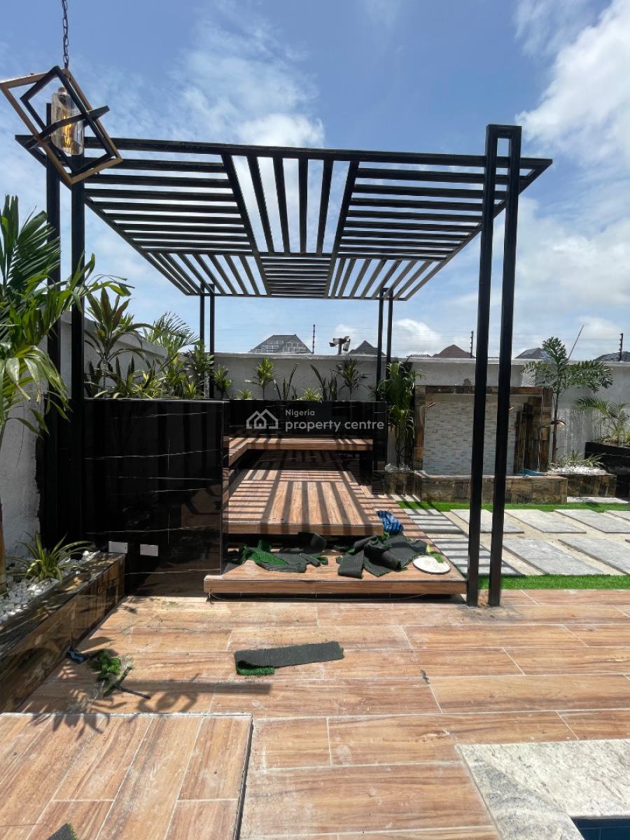 Beautifully Designed 6 Bedroom Fully Detached Duplex with Cinema &pool, Chevron, Lekki, Lagos, Detached Duplex for Sale