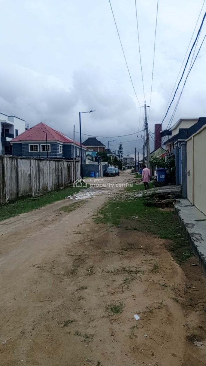 Full Plot Measuring 730m2 with 4bed at Atlantic View Estate, Igboefon, Enahoro Crescent, Alpha Beach Road, Atlantic View Estate, Igbo Efon, Lekki, Lagos, Mixed-use Land for Sale