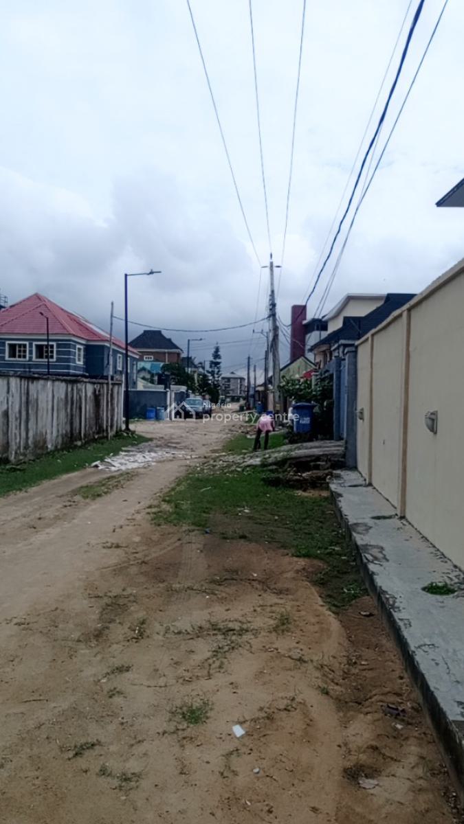 Full Plot Measuring 730m2 with 4bed at Atlantic View Estate, Igboefon, Enahoro Crescent, Alpha Beach Road, Atlantic View Estate, Igbo Efon, Lekki, Lagos, Mixed-use Land for Sale