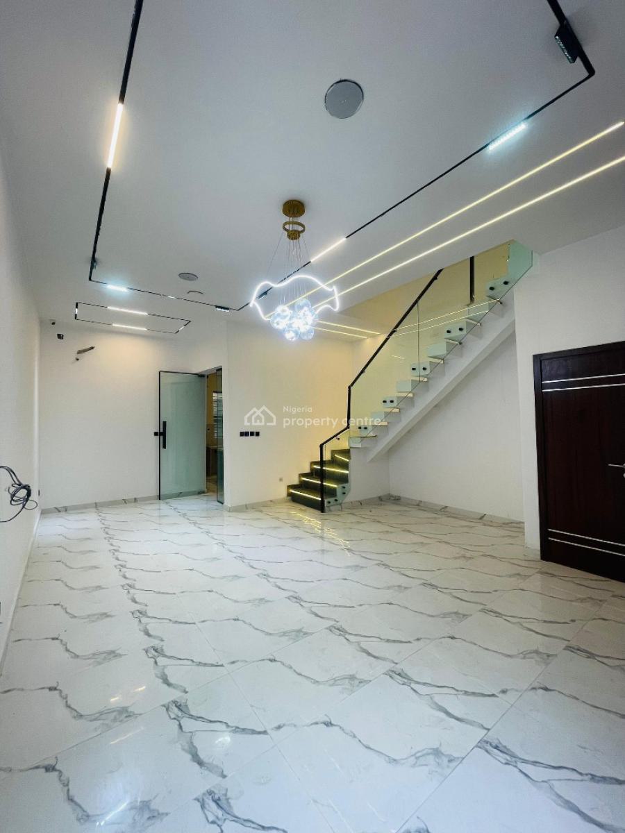 Exclusive 4 Bedroom Terrace Duplex Plus Bq and Swimming Pool, Osapa, Lekki, Lagos, Terraced Duplex for Sale