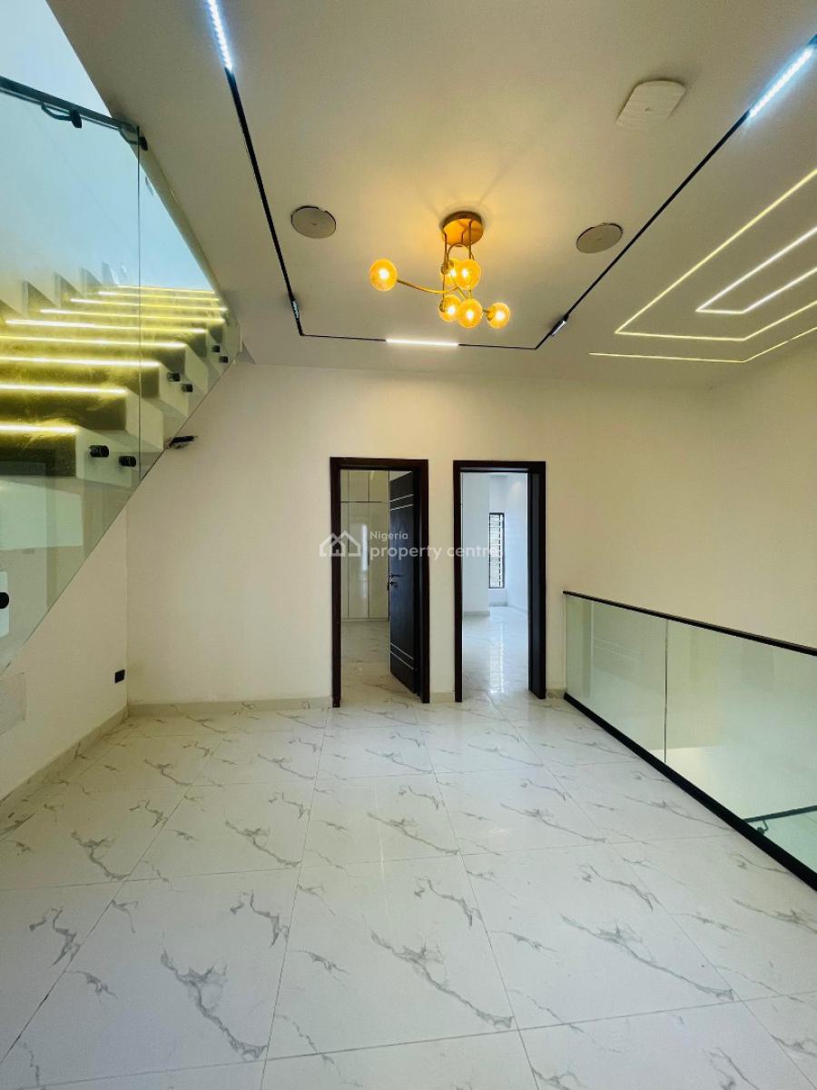 Exclusive 4 Bedroom Terrace Duplex Plus Bq and Swimming Pool, Osapa, Lekki, Lagos, Terraced Duplex for Sale