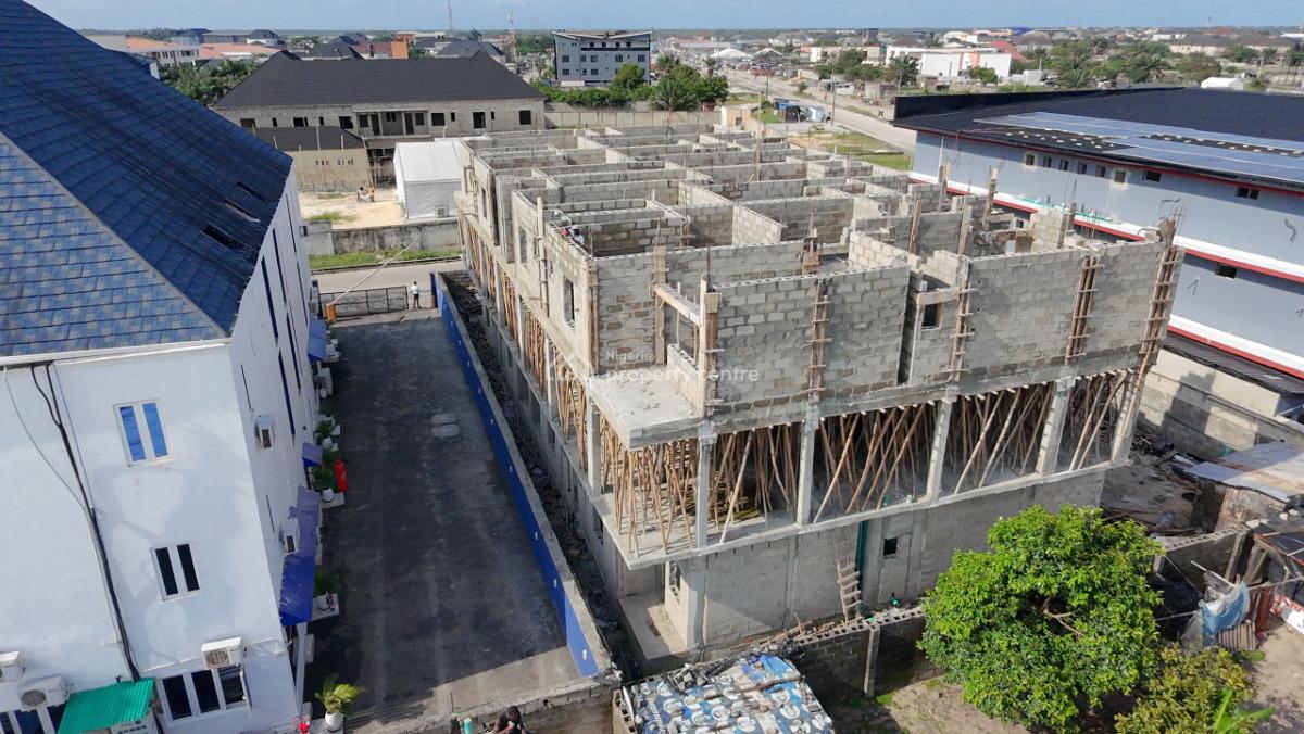 Standard 2 Bedrooms Apartments with Modern Facilities, Treasure Residence, Abijo, Lekki, Lagos, Block of Flats for Sale
