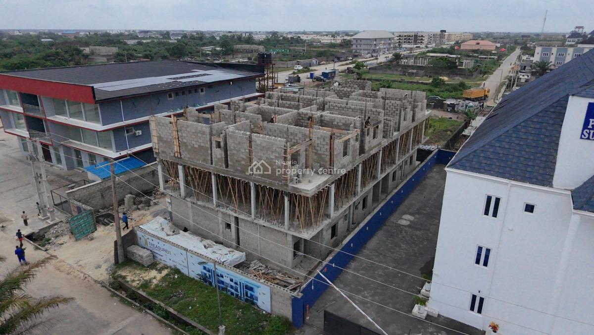 Standard 2 Bedrooms Apartments with Modern Facilities, Treasure Residence, Abijo, Lekki, Lagos, Block of Flats for Sale