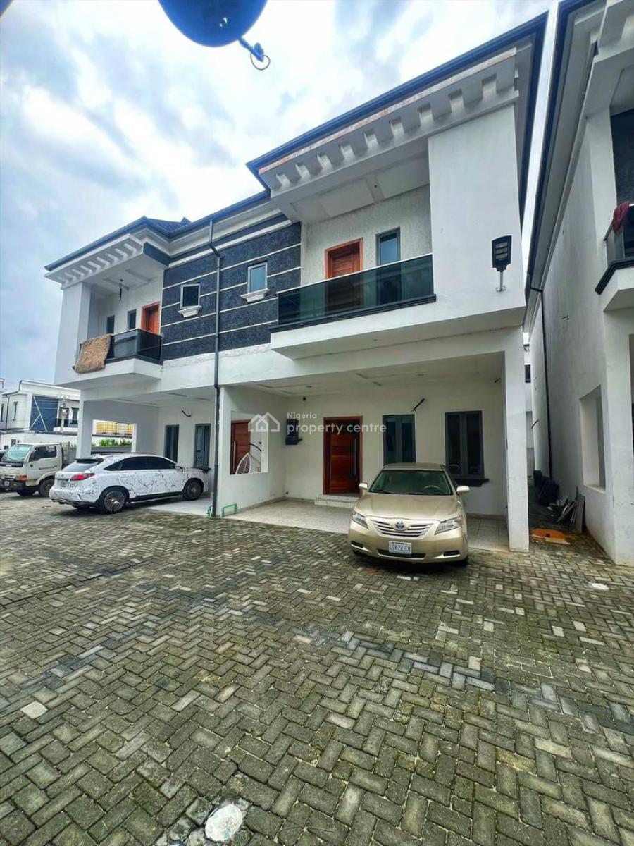 Brand New 4 Bedroom Semi Detached Duplex in a Secured Estate, Ikota, Lekki, Lagos, Semi-detached Duplex for Rent