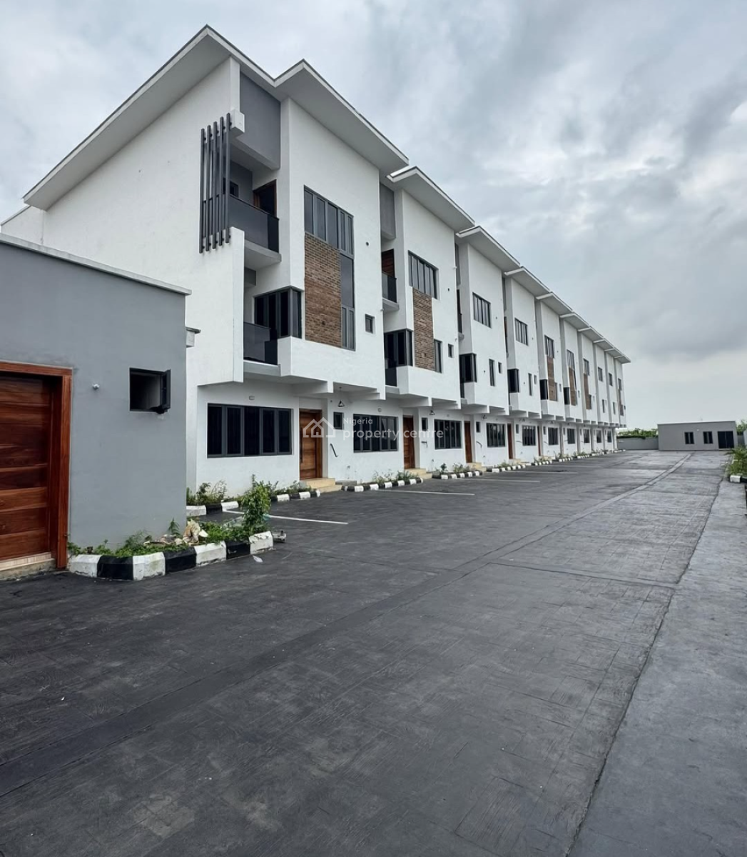 Fully Service 4 Bedroom Terrace Duplex, By Bis, Lekki Phase 1, Lekki, Lagos, Terraced Duplex for Rent