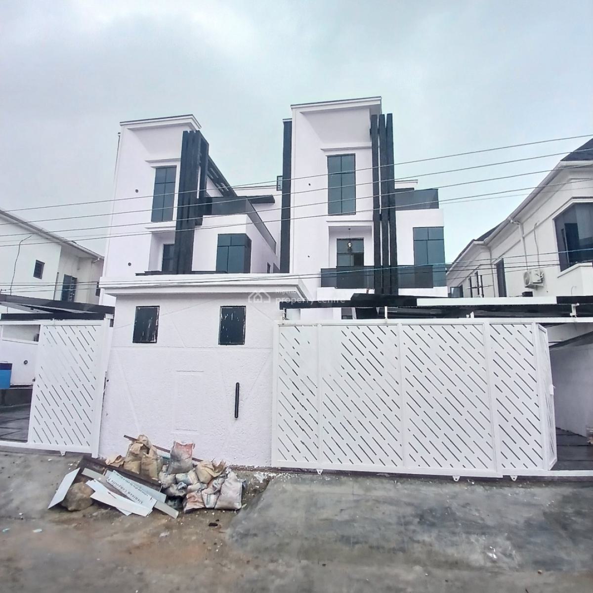 Gigantic 5 Bedroom Detached Duplex with Swimming Pool, Bq, Chevron Toll Gate, Orchid Road, Lekki, Lagos, Detached Duplex for Sale