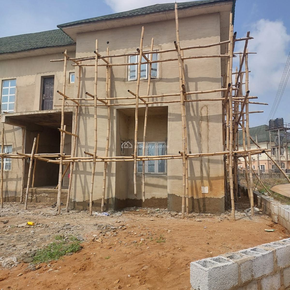 a Standardly Built 4 Bedroom Semi-detached Duplex, Riverpack Estate, Lugbe District, Abuja, Semi-detached Duplex for Sale