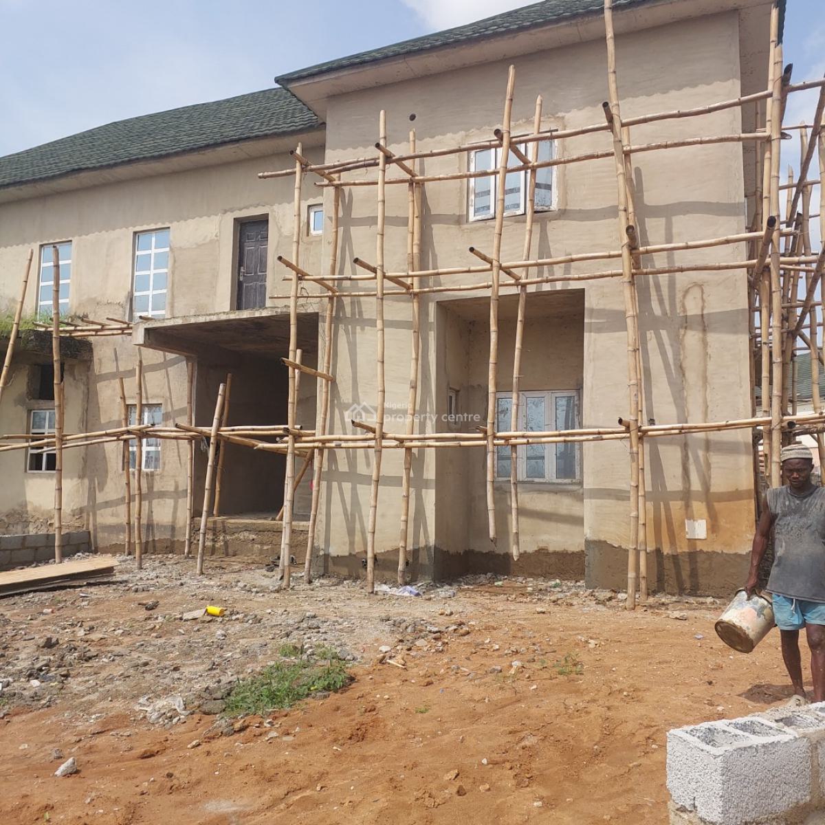 a Standardly Built 4 Bedroom Semi-detached Duplex, Riverpack Estate, Lugbe District, Abuja, Semi-detached Duplex for Sale