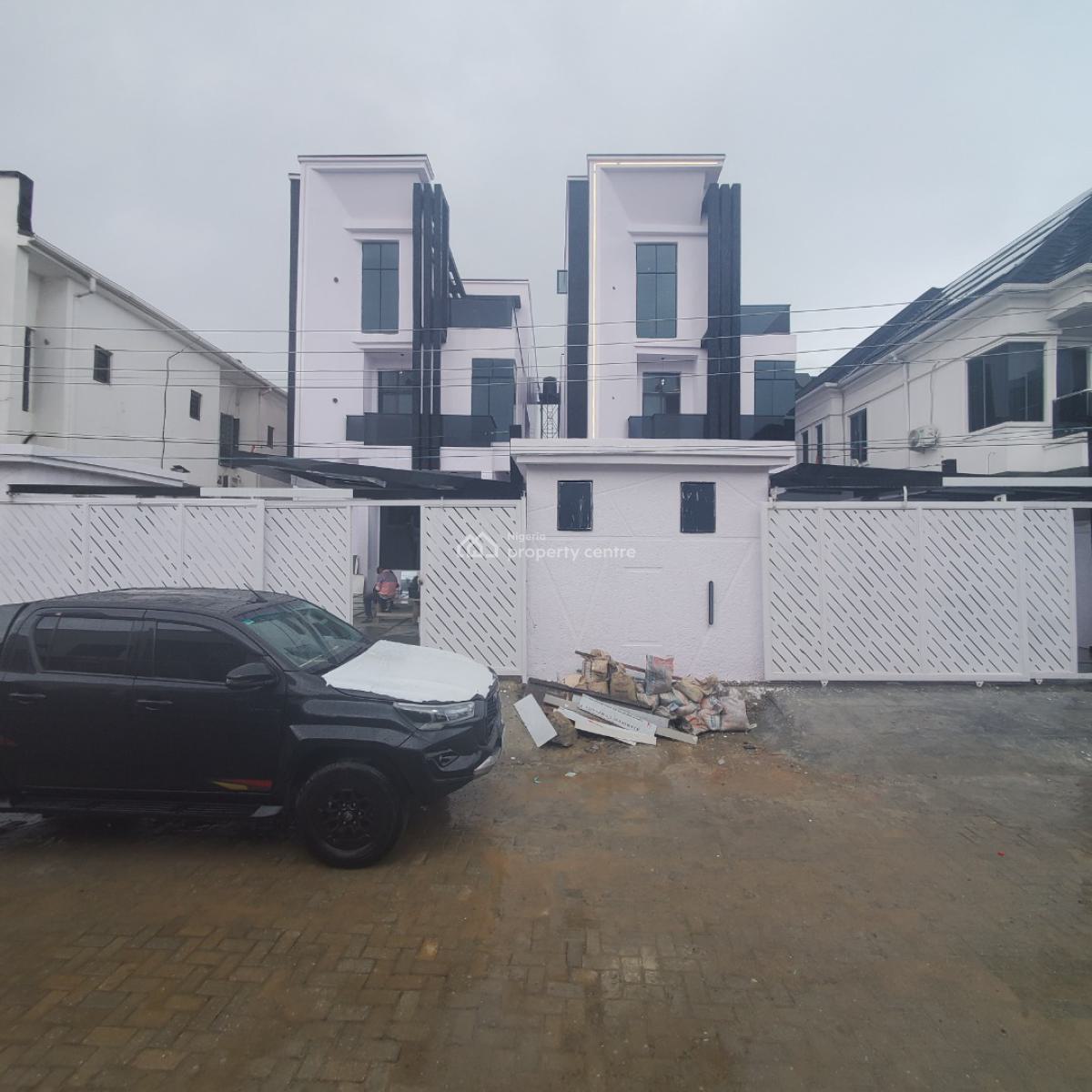 Luxury 5 Bedroom Fully Detached Duplex with Pool, Chevron Tollgate, Lekki, Lagos, House for Sale