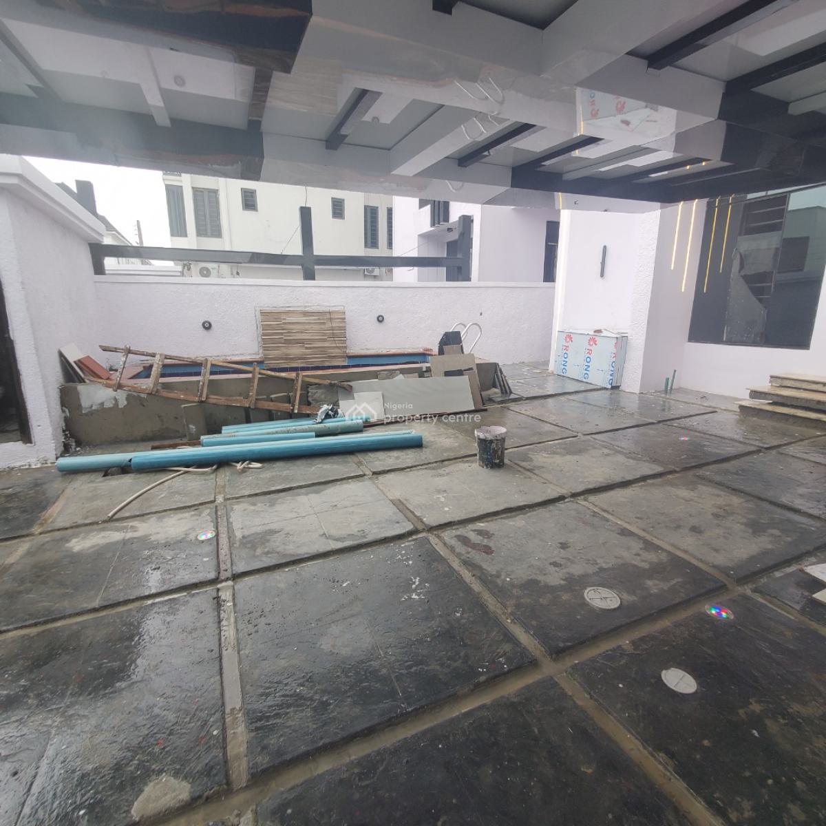 Luxury 5 Bedroom Fully Detached Duplex with Pool, Chevron Tollgate, Lekki, Lagos, House for Sale