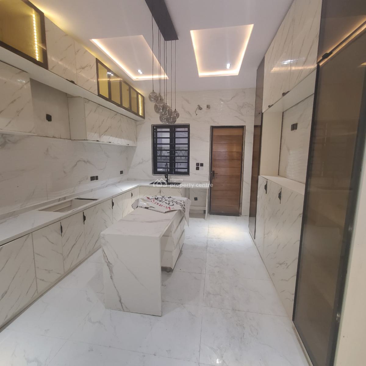 Luxury 5 Bedroom Fully Detached Duplex with Pool, Chevron Tollgate, Lekki, Lagos, House for Sale