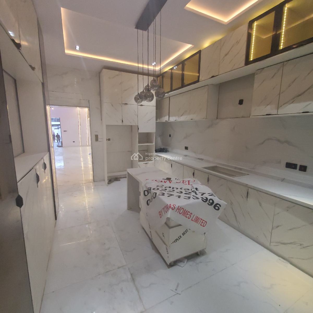 Luxury 5 Bedroom Fully Detached Duplex with Pool, Chevron Tollgate, Lekki, Lagos, House for Sale