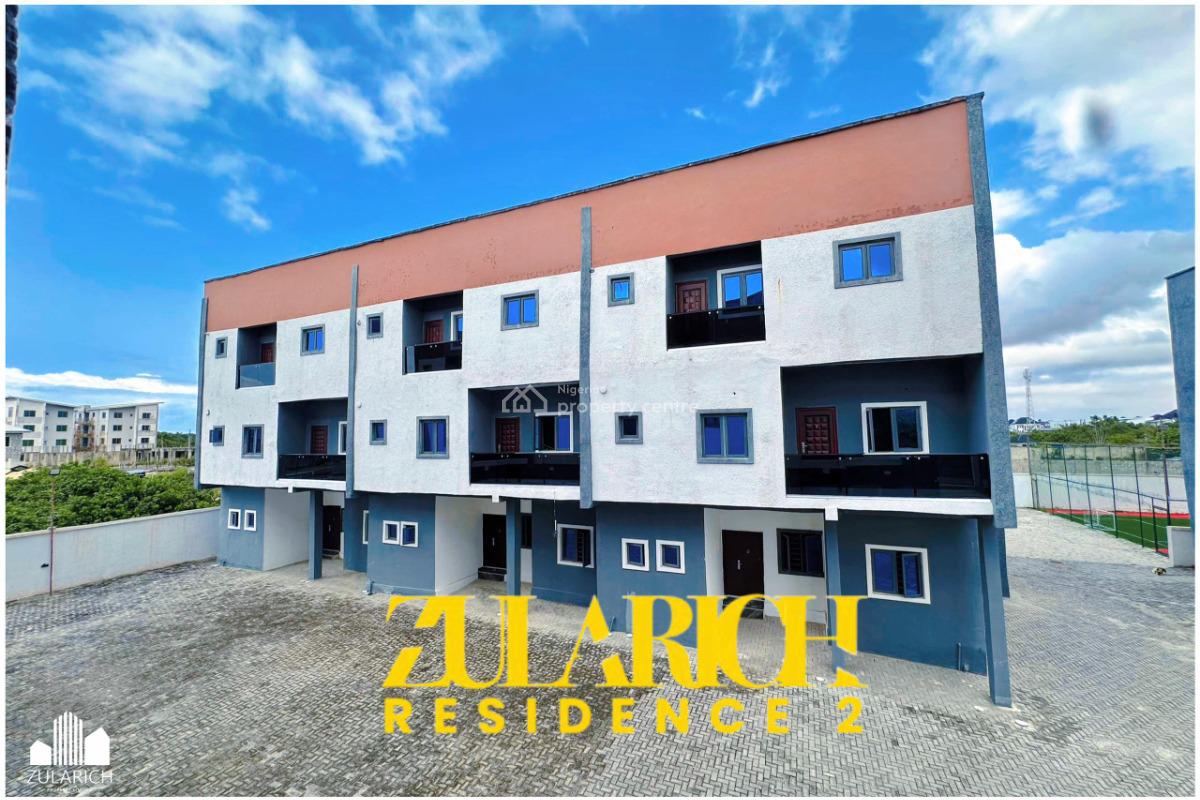 Standard 2 Bedroom Apartments, Zullarish Residence Locate Off Monastery Behind Shoprite Shopping Mall, Sangotedo, Ajah, Lagos, Block of Flats for Sale