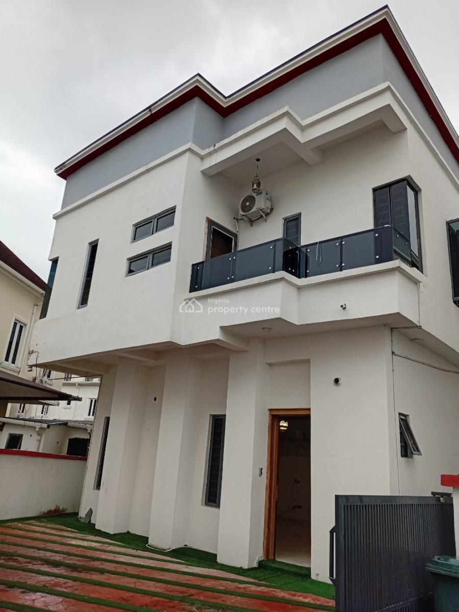 Spacious 5 Bedroom Fully Detached Apartment + Solar Inverter and Bq, Orchid Road, Lekki, Lagos, Detached Duplex for Rent