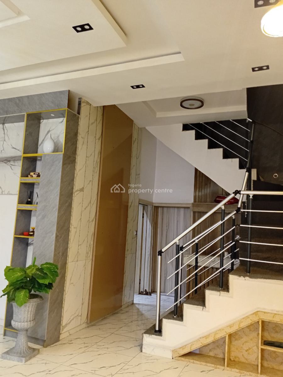Spacious 5 Bedroom Fully Detached Apartment + Solar Inverter and Bq, Orchid Road, Lekki, Lagos, Detached Duplex for Rent