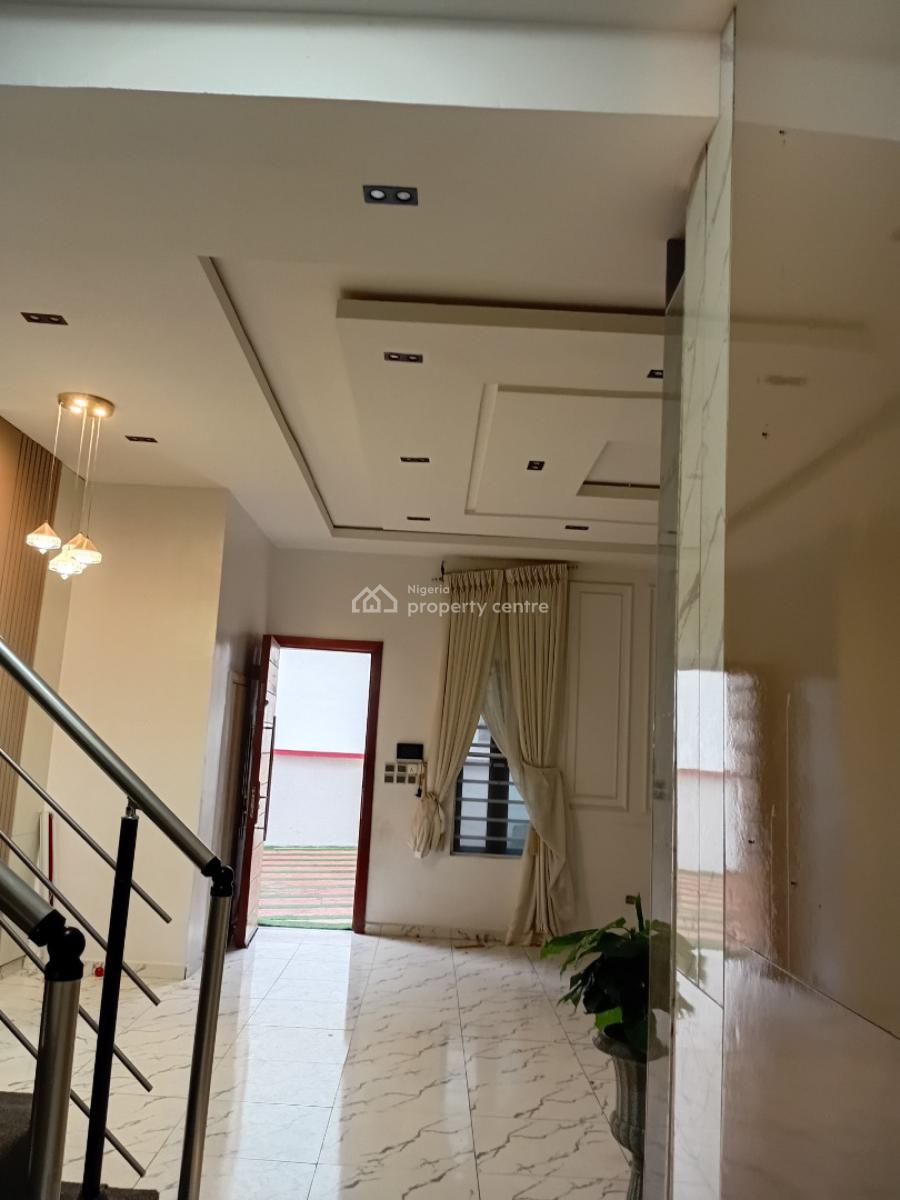 Spacious 5 Bedroom Fully Detached Apartment + Solar Inverter and Bq, Orchid Road, Lekki, Lagos, Detached Duplex for Rent