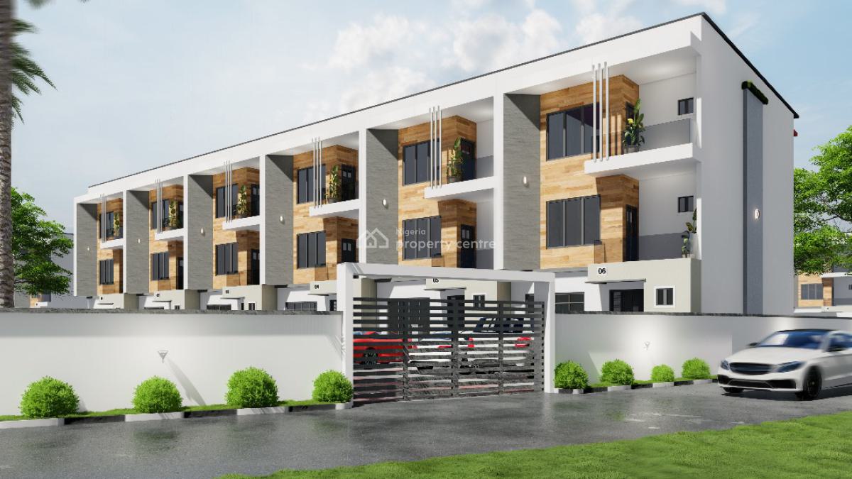 Smart Luxury 4 Bedroom Terrace Duplex, Utako, Abuja, Terraced Duplex for Sale