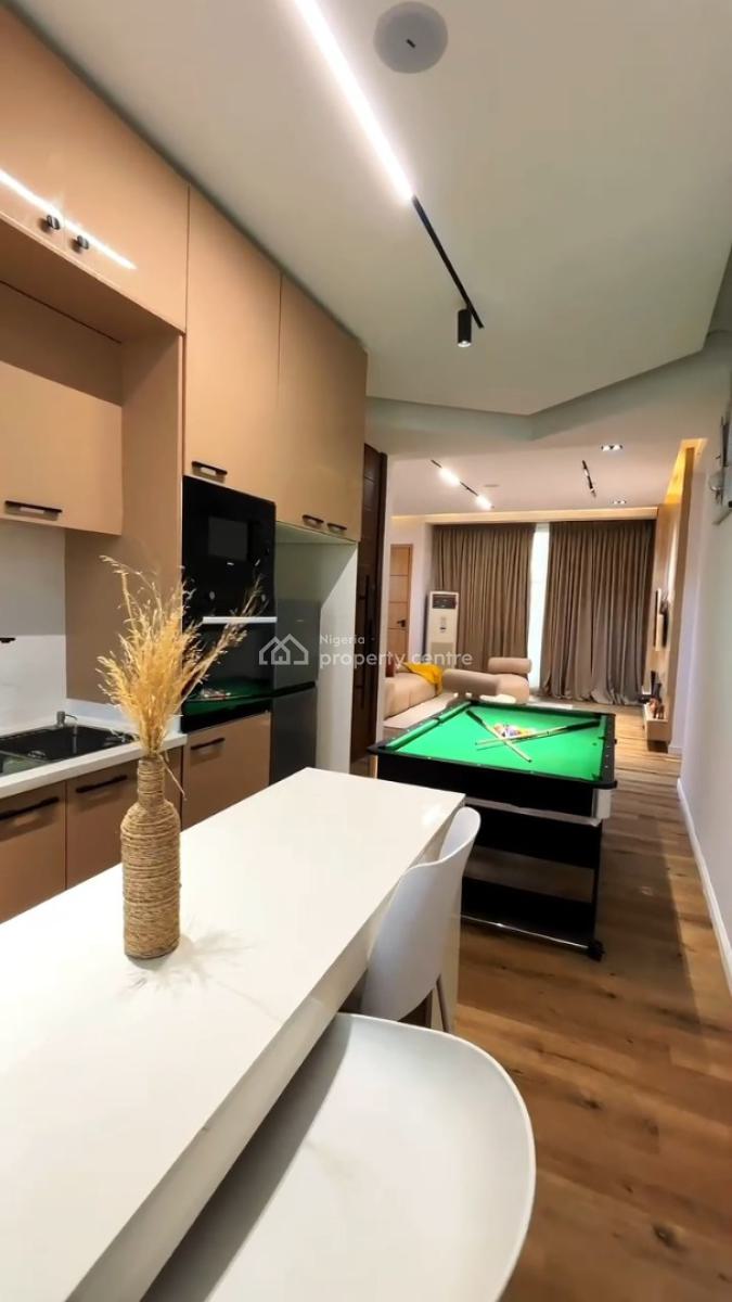 a Brand New Luxury 2 Bedroom Apartment with Ps5, Snooker Board, Balcony, Lekki Phase 1, Lekki, Lagos, Flat / Apartment Short Let