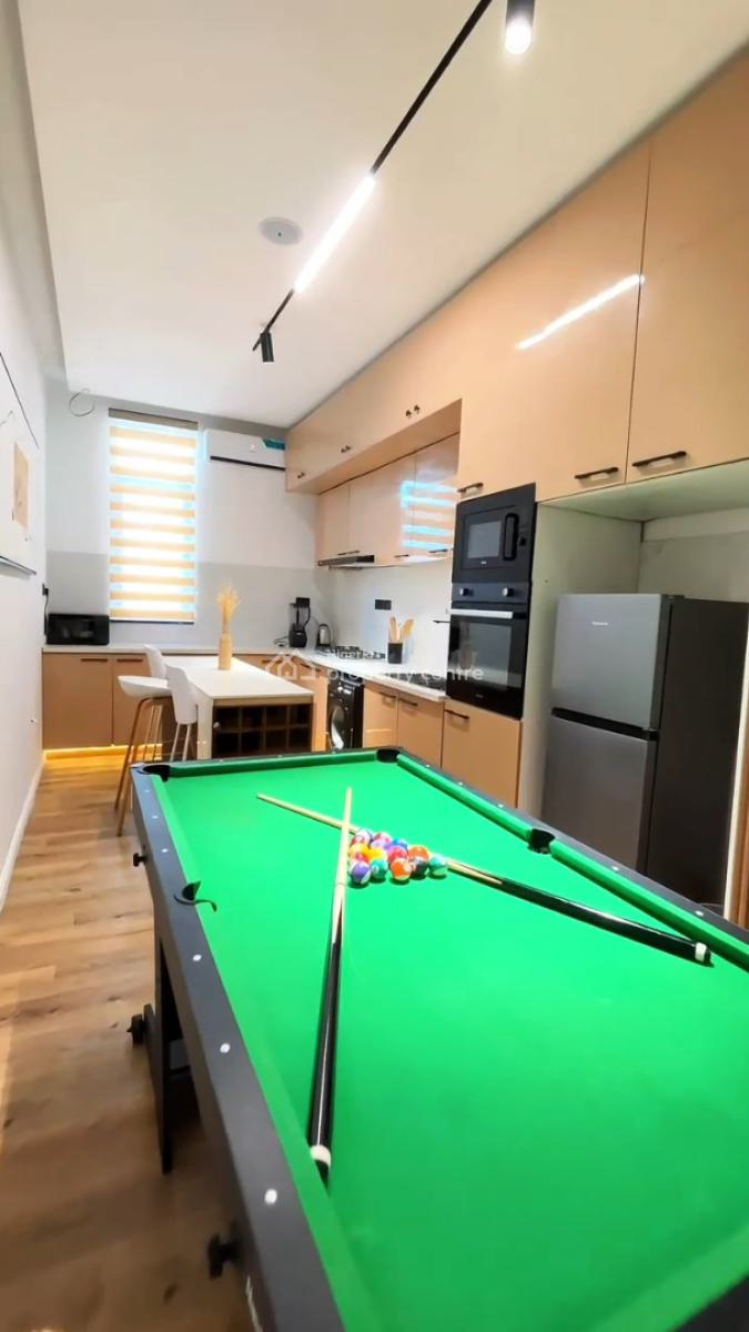 a Brand New Luxury 2 Bedroom Apartment with Ps5, Snooker Board, Balcony, Lekki Phase 1, Lekki, Lagos, Flat / Apartment Short Let