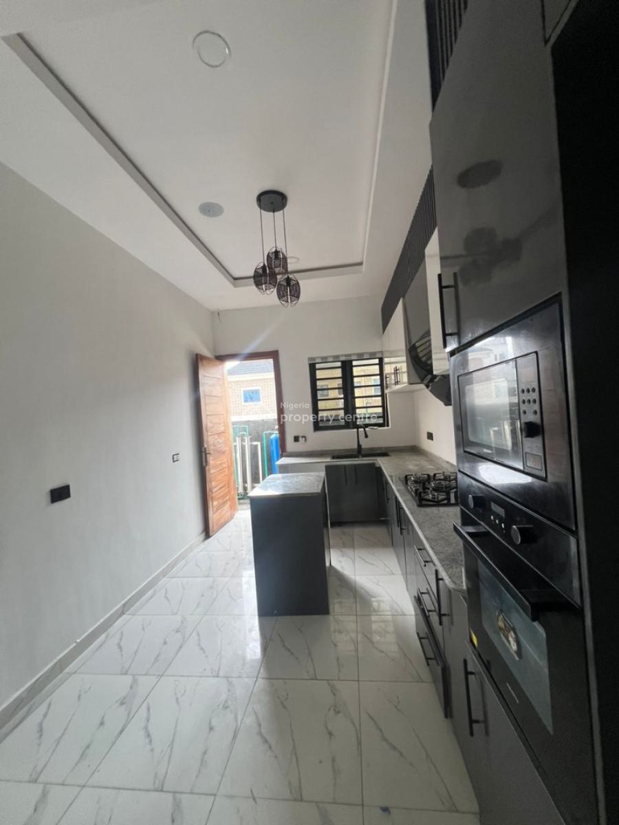 Well Finished 4 Bedroom Semi Detached Duplex with a Bq, Ikota Gra, Ikota, Lekki, Lagos, Semi-detached Duplex for Rent