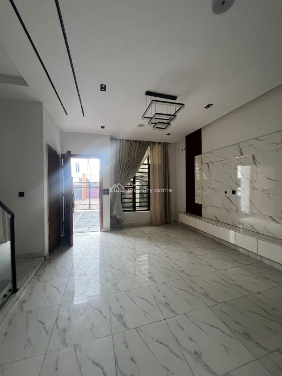 Well Finished 4 Bedroom Semi Detached Duplex with a Bq, Ikota Gra, Ikota, Lekki, Lagos, Semi-detached Duplex for Rent