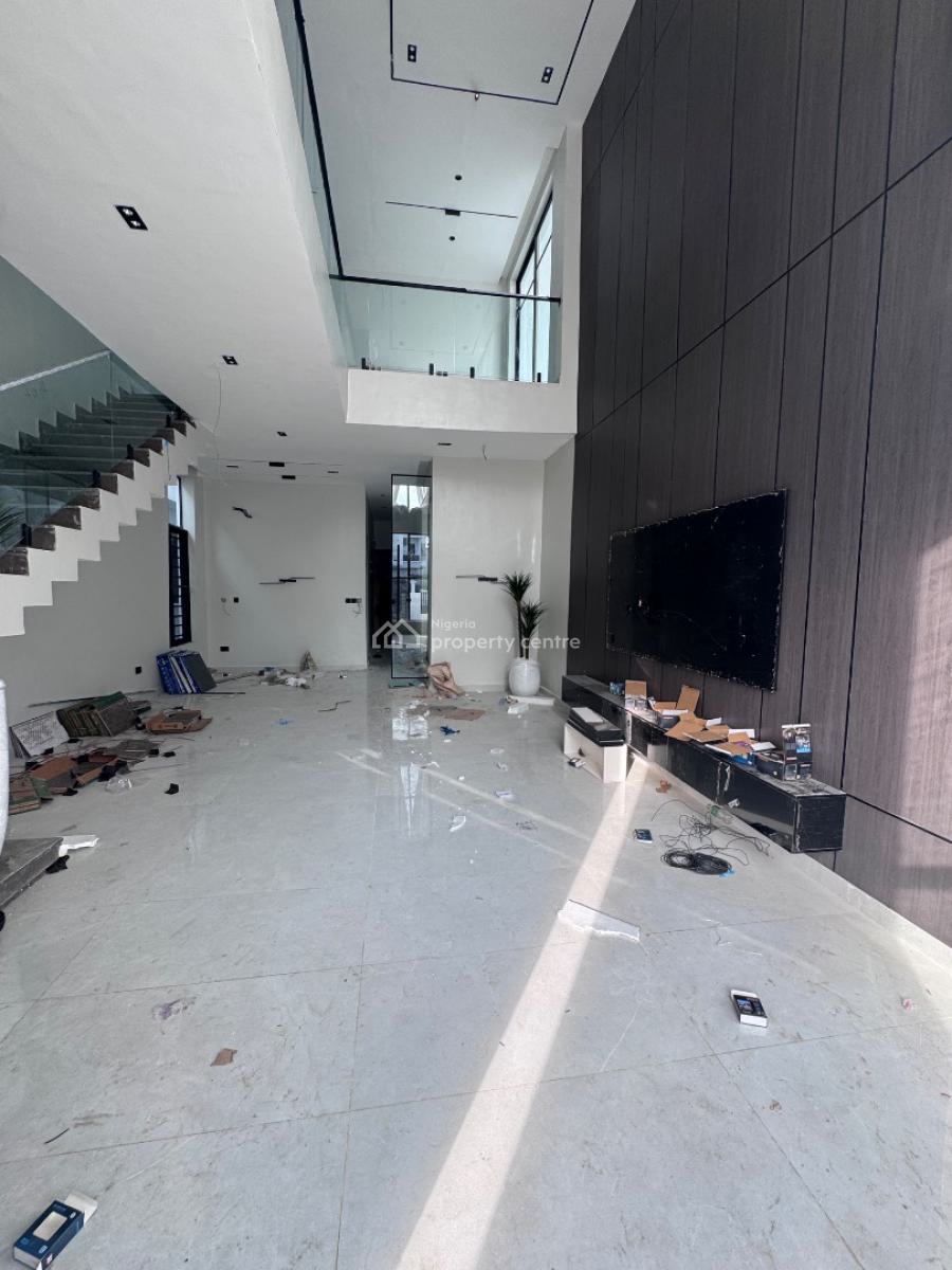 Luxury 5 Bedroom Semi Detached Duplex with Swimming Pool + Bq, Gym, Chevron, Less Than 7 Minutes Drive From Lekki Conservative Center, Lekki, Lagos, Semi-detached Duplex for Sale