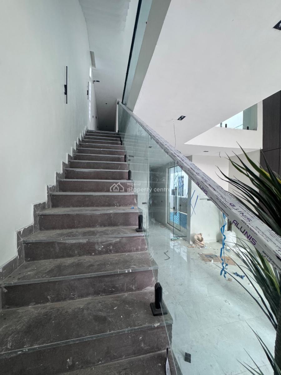 Luxury 5 Bedroom Semi Detached Duplex with Swimming Pool + Bq, Gym, Chevron, Less Than 7 Minutes Drive From Lekki Conservative Center, Lekki, Lagos, Semi-detached Duplex for Sale
