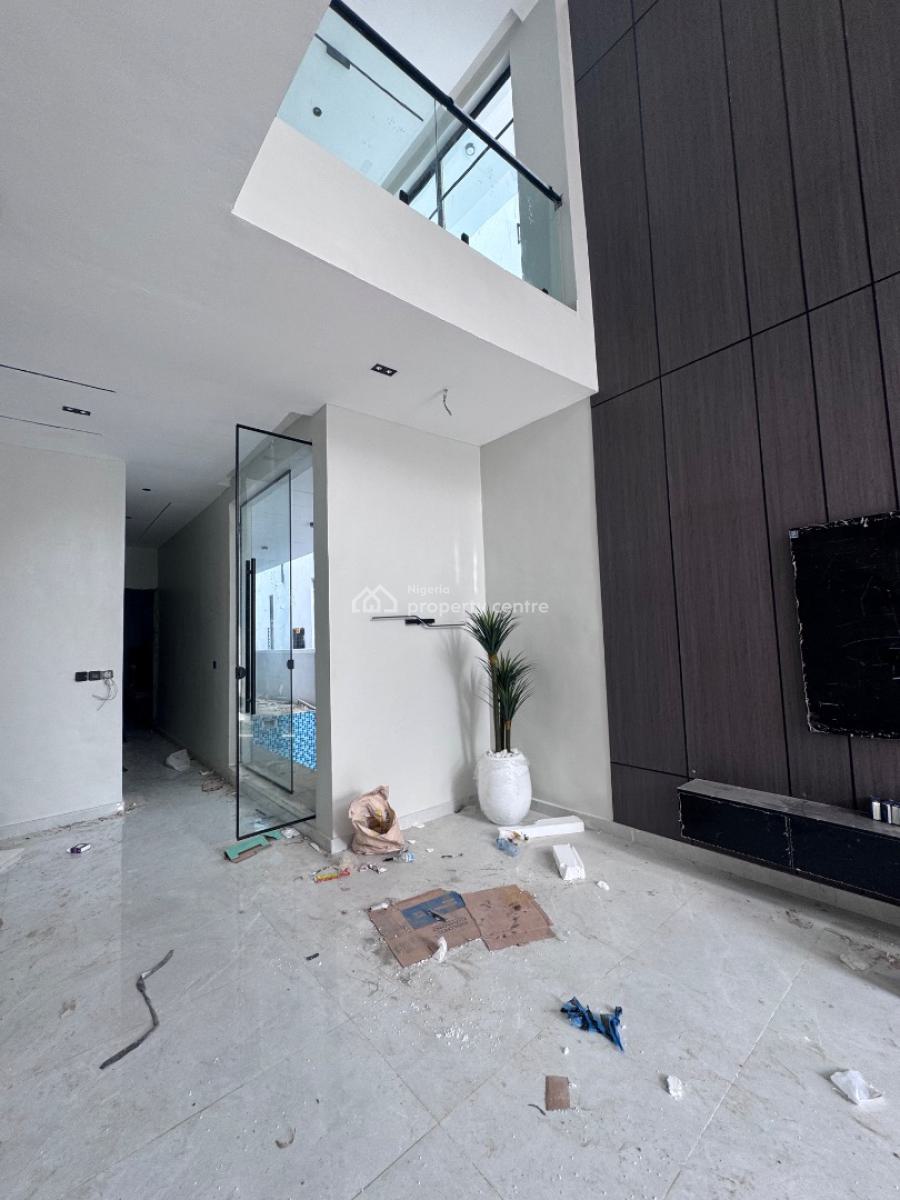 Luxury 5 Bedroom Semi Detached Duplex with Swimming Pool + Bq, Gym, Chevron, Less Than 7 Minutes Drive From Lekki Conservative Center, Lekki, Lagos, Semi-detached Duplex for Sale