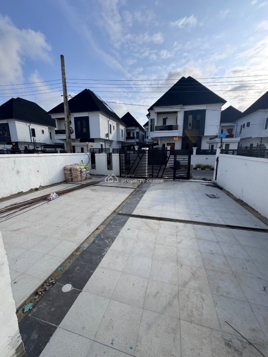 Luxury 5 Bedroom Semi Detached Duplex with Swimming Pool + Bq, Gym, Chevron, Less Than 7 Minutes Drive From Lekki Conservative Center, Lekki, Lagos, Semi-detached Duplex for Sale