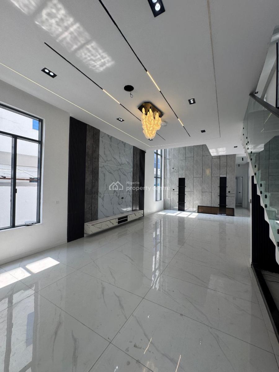 Magnificent 5 Bedroom Duplex with a Cinema, Rooftop Terrace, Chevron, Lekki, Lagos, House for Sale