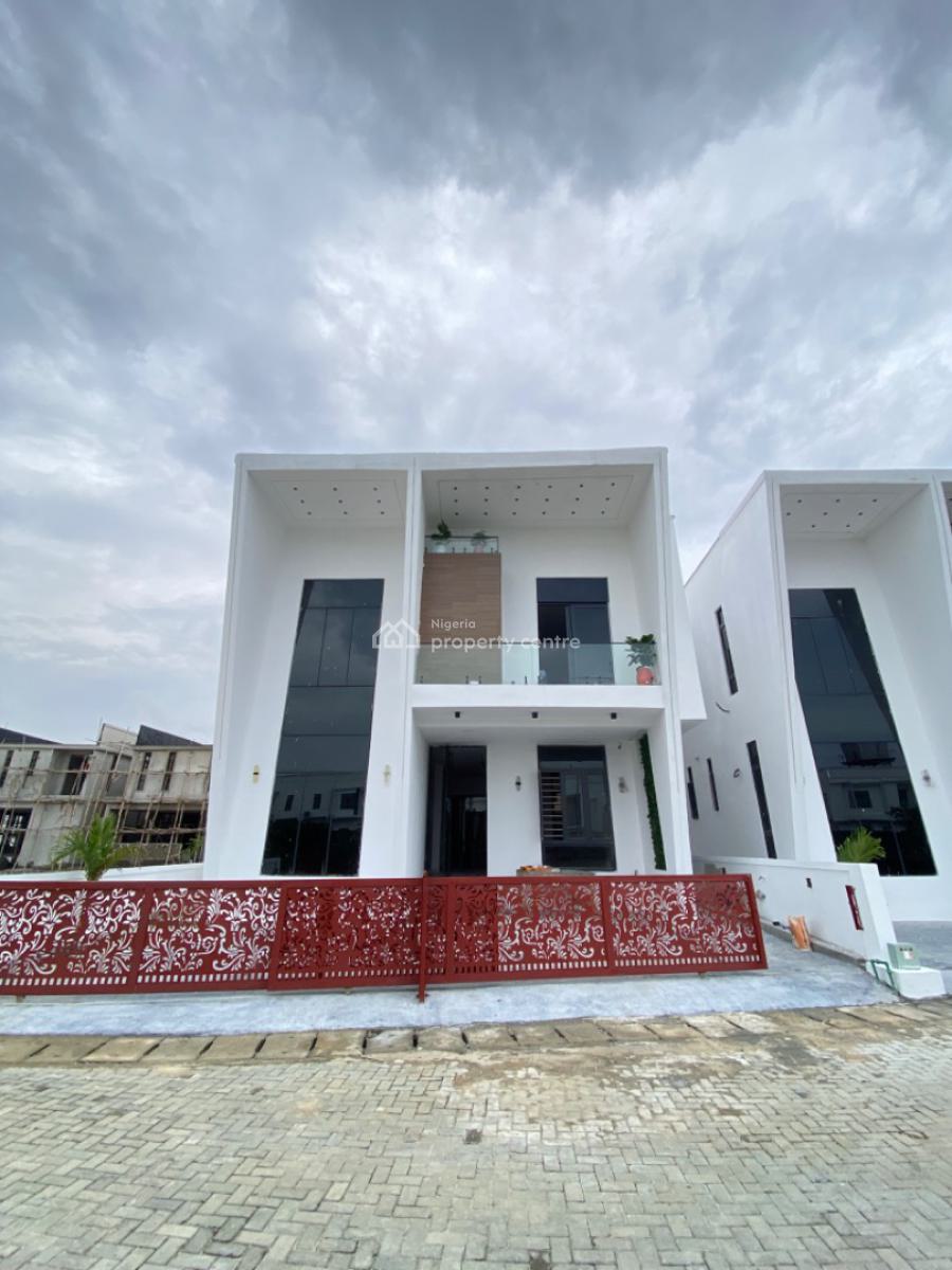 5 Bedroom Fully Detached Duplex with Bq and Pool Available, Chevron Toll Gate, Lekki, Lagos, Detached Duplex for Sale
