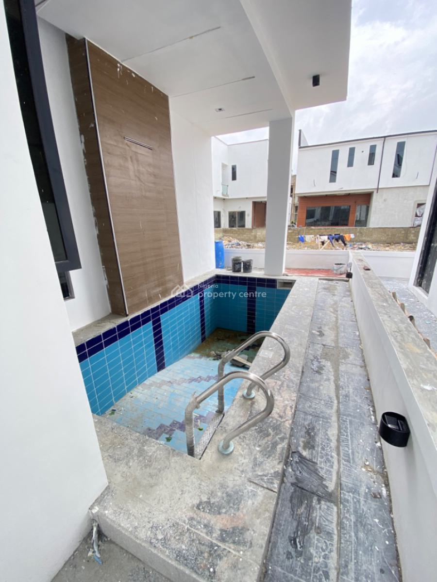 5 Bedroom Fully Detached Duplex with Bq and Pool Available, Chevron Toll Gate, Lekki, Lagos, Detached Duplex for Sale