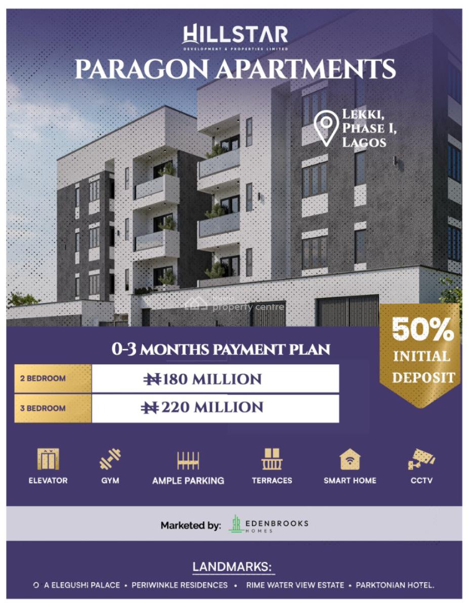 Well Located 3 Bedroom Apartment, with Good Returns, Freedom Road, Lekki Phase 1, Lekki, Lagos, Flat / Apartment for Sale