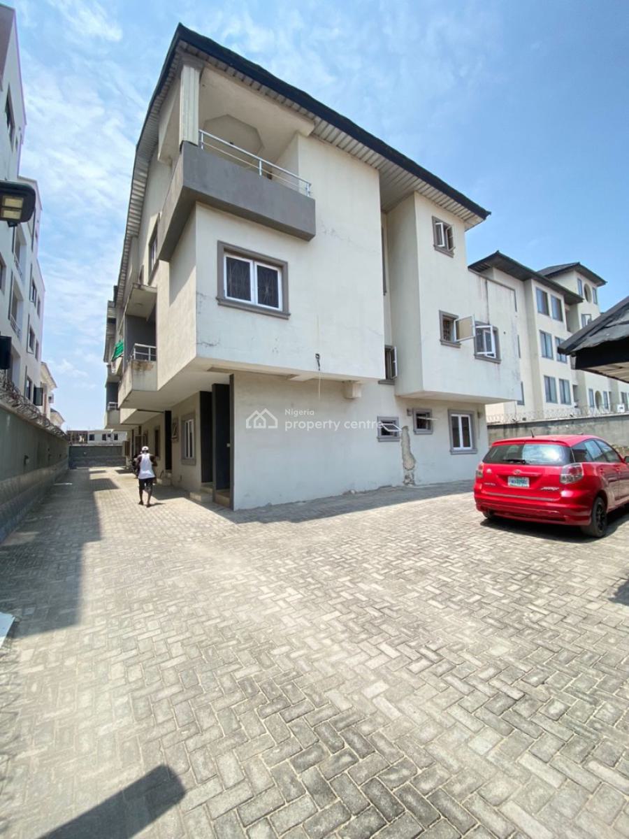Nice 3 Bedroom Terrace Duplex with 2 Living & a Bq, Spg, Ologolo, Lekki, Lagos, Terraced Duplex for Rent