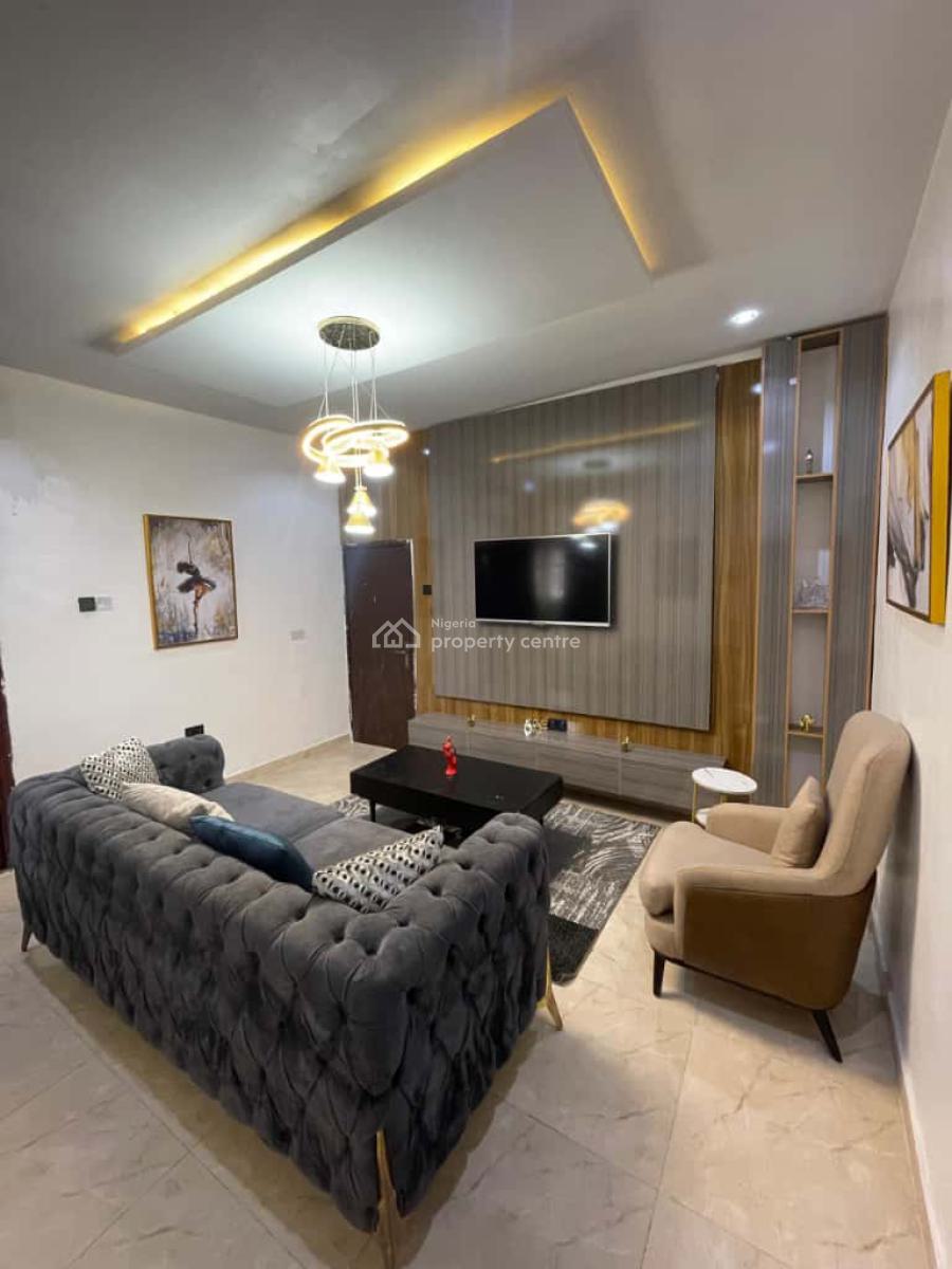 Fully Furnished & Serviced Miniflat + Swimming Pool, Osapa, Lekki, Lagos, Mini Flat (room and Parlour) for Rent