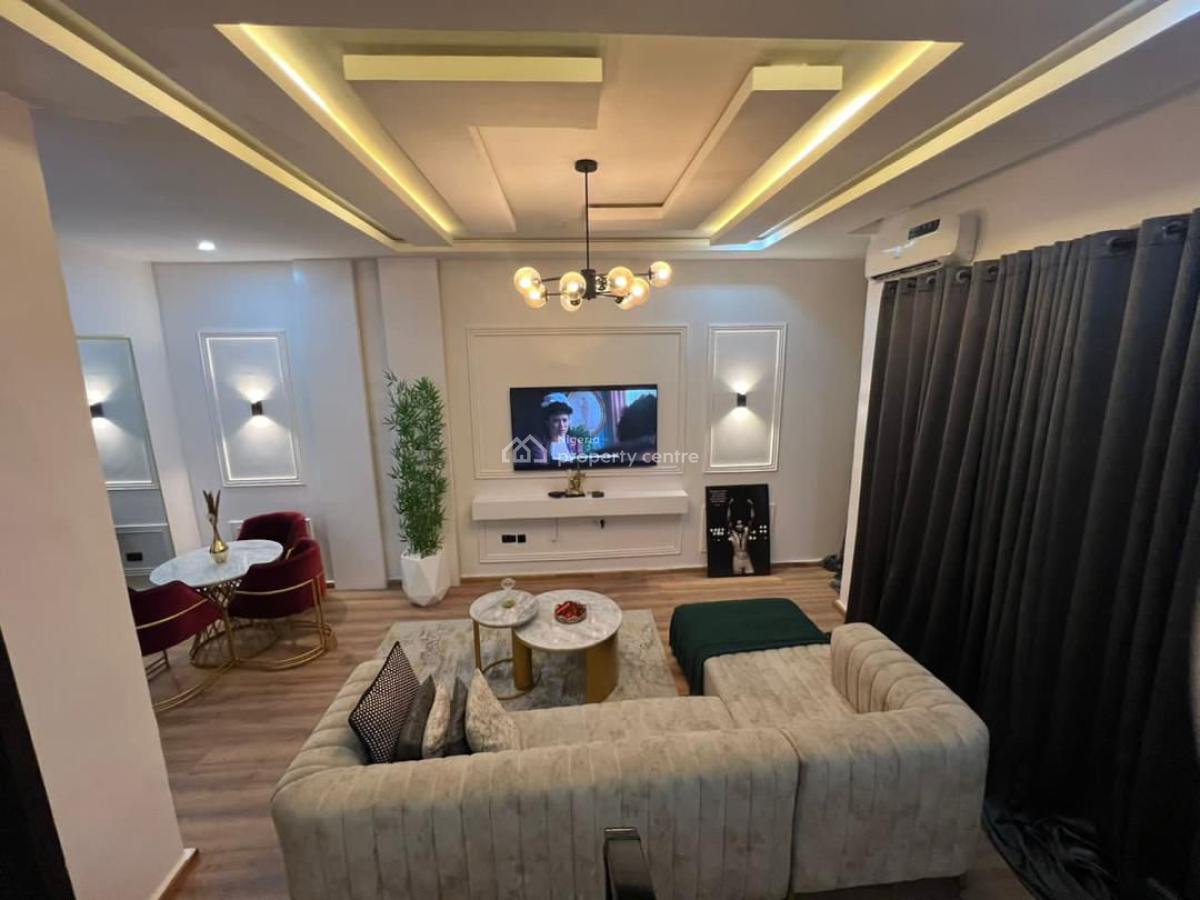 Fully Furnished 4 Bedroom Terrace Duplex with Inverter in a Serene and, Lekki, Lagos, Terraced Duplex for Rent