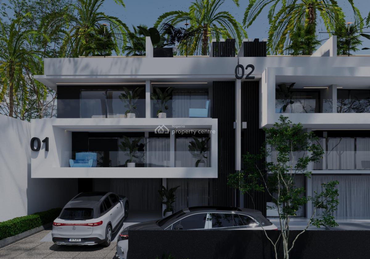 4 Bedroom Terrace Duplex Ante-room  - Spacious Area, Family Lounge, Offplan, Adeniyi Jones, Ikeja, Lagos, Terraced Duplex for Sale