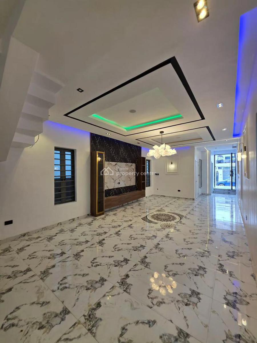 Newly Built 5 Bedrooms Fully-detached Duplex with Bq & Pool, Ajah, Lagos, Detached Duplex for Sale