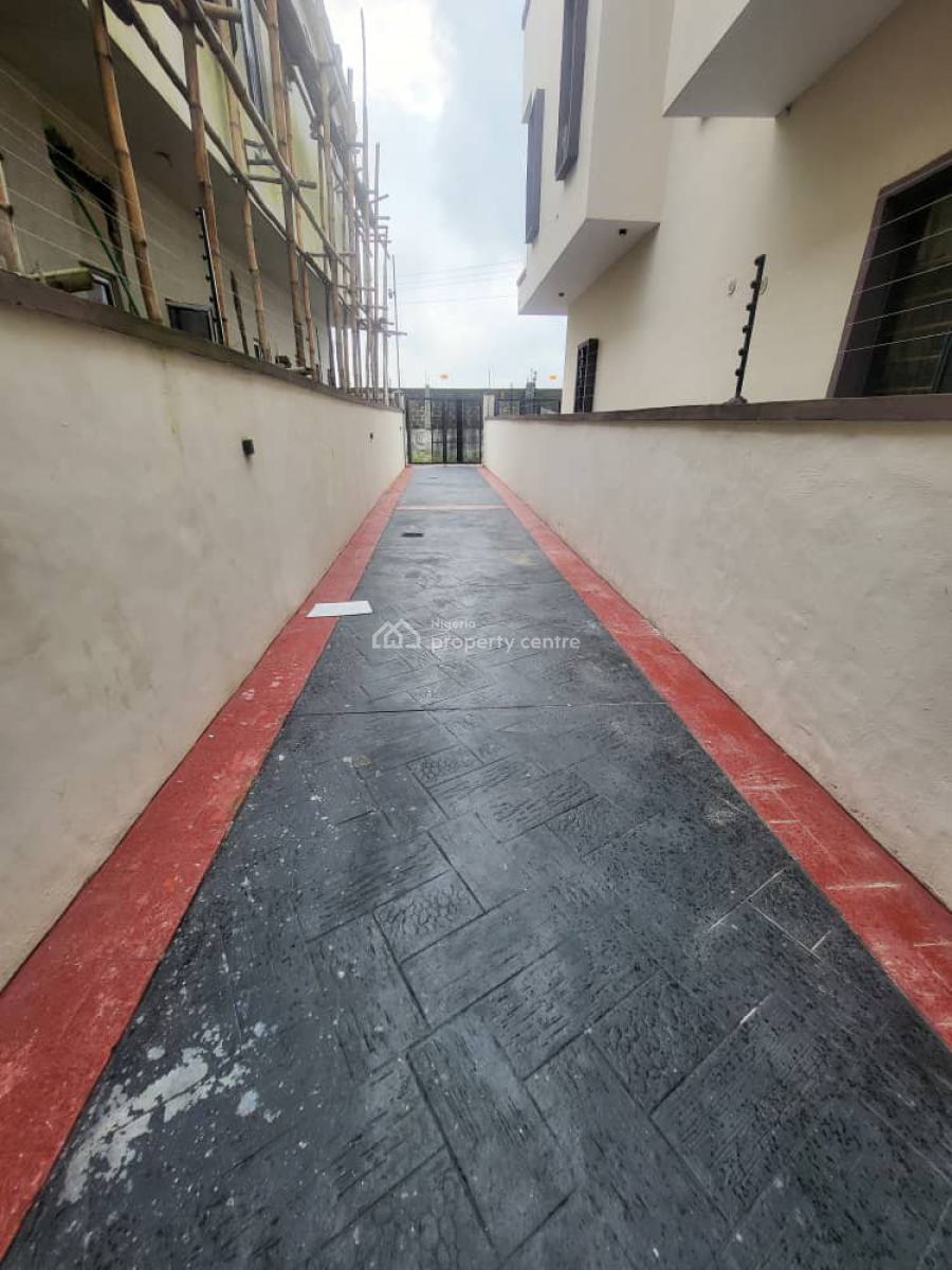 Brand New 2 Units of 4 Bedroom Semi Detached with Bq, Atlantic Layout Estate, General Paint, Sangotedo, Ajah, Lagos, Semi-detached Duplex for Sale
