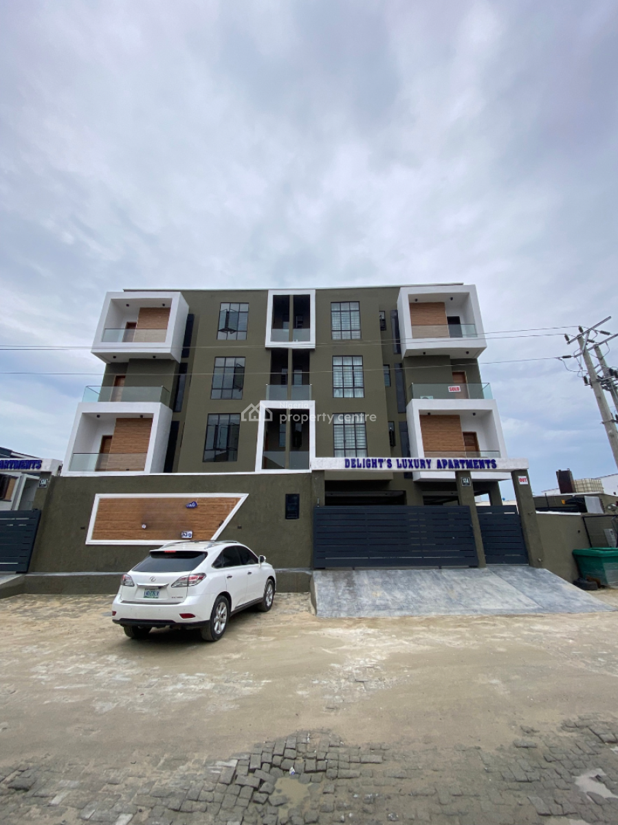 2 Bedroom Apartment with Elevator, Pool and Rooftop Available, Ikota, Lekki, Lagos, Flat / Apartment for Sale