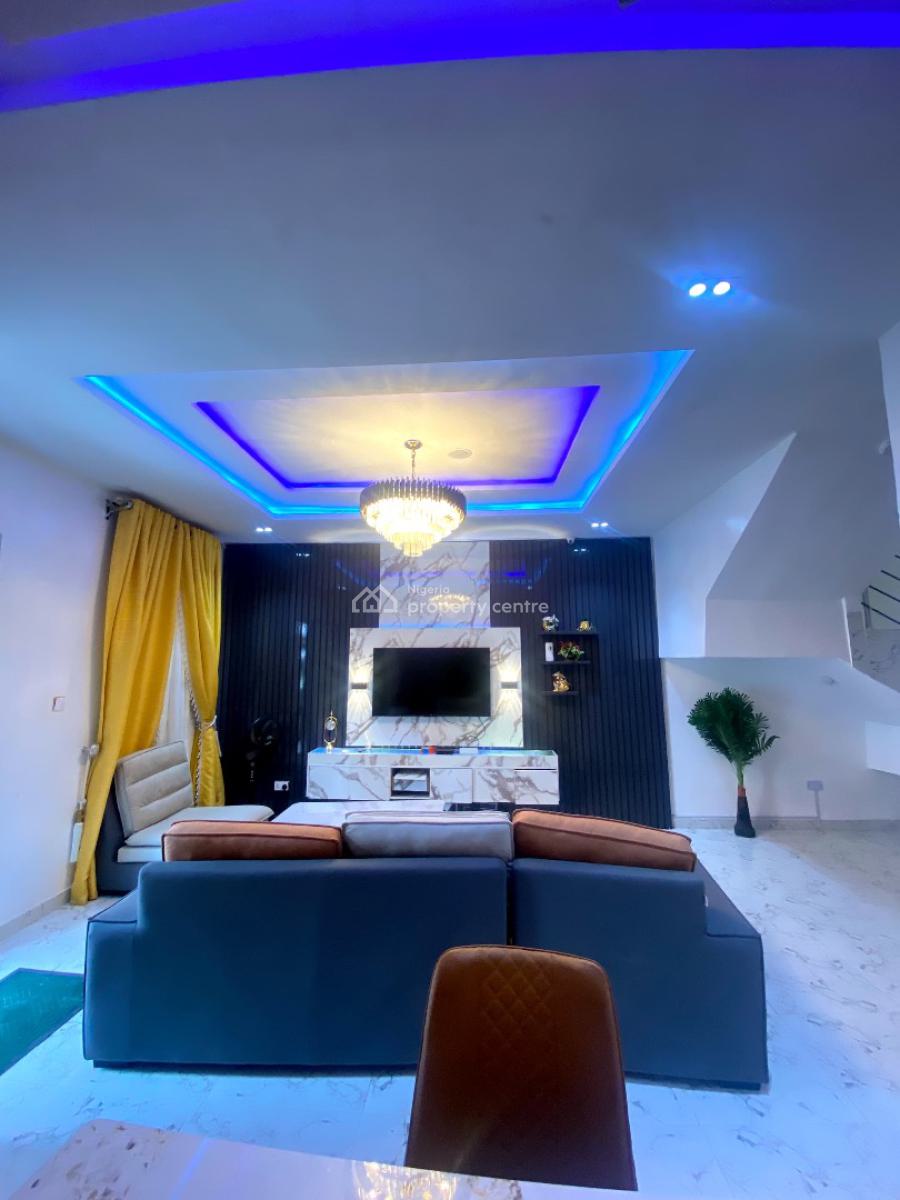 Furnished 4 Bedroom Semi Detached Duplex with Bq in a Secure Estate, Orchid, Lekki, Lagos, Semi-detached Duplex for Sale