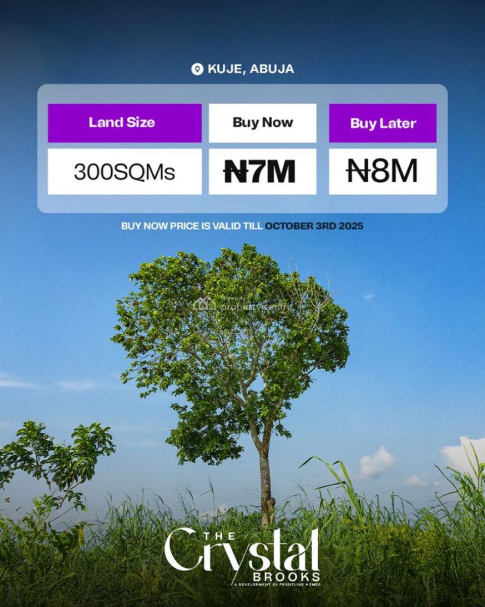 The Crystal Brook, The Crystal Brook, Kuje, Abuja, Residential Land for Sale