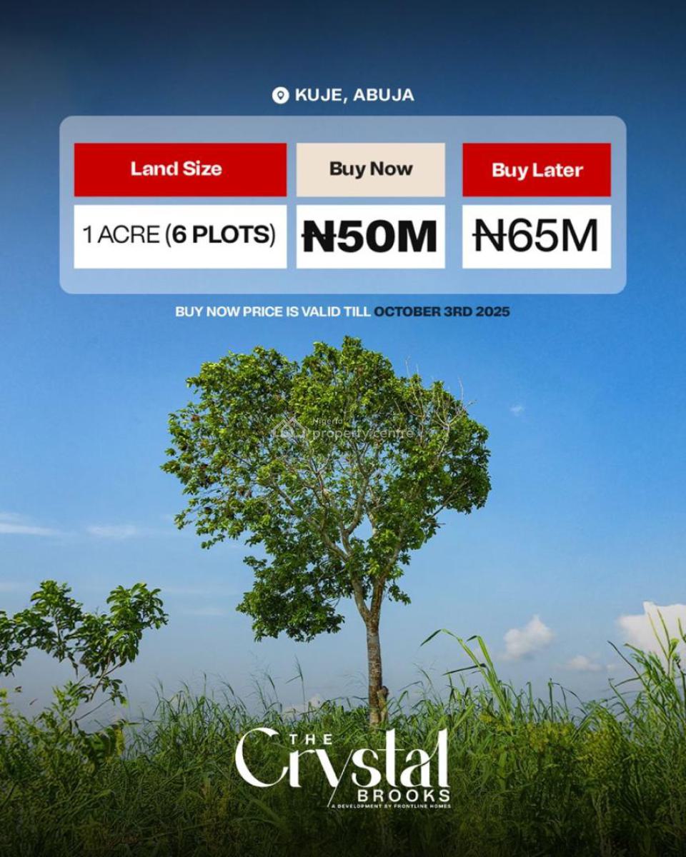 The Crystal Brook, The Crystal Brook, Kuje, Abuja, Residential Land for Sale